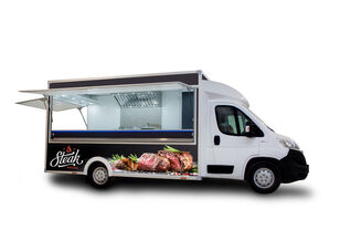Ny BANNERT ***NA ZAMÓWIENIE***FOOD TRUCK Imbiss Handlowy