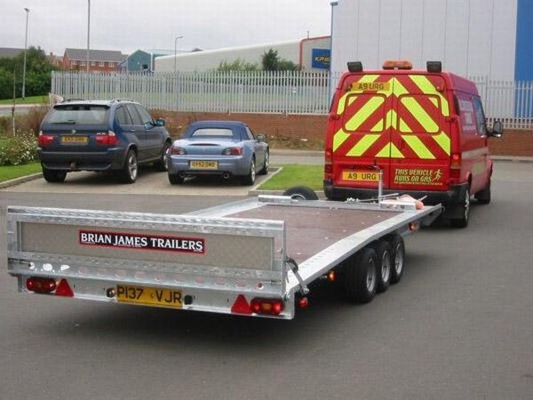 ny Brian James Trailers TT-T-303 biltilhenger