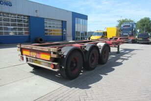 RENDERS Container Chassis / Extendable on rear / BPW + drum container semitrailer