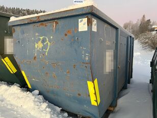 15m3 Åpen avfallscontainer m/ delt bakdør liftcontainer