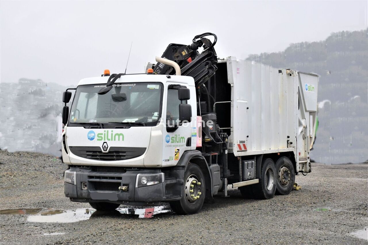 Renault Premium 320DXI*Müllwagen + HIAB 166E-3HIDUO/FUNK søppelbil