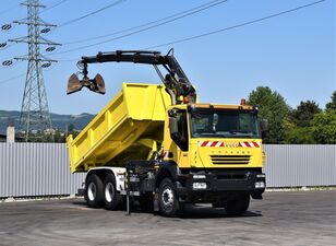 IVECO TRAKKER 380 Kipper 4,50m* HIAB 099 B-3 DUO /6x4 tippbil