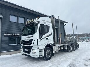 IVECO Stralis X-way 570 8x4*4 lastebil tømmertransport