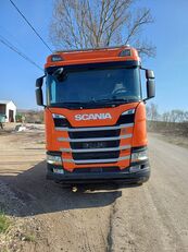Scania R420 lastebil tømmertransport