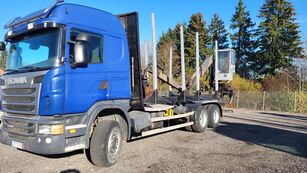 Scania R480 lastebil tømmertransport