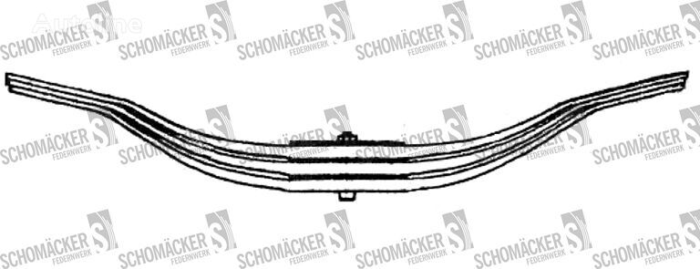 BPW Schomäcker 88615400, O.E.0508204260 bladfjær for semitrailer