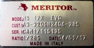 Meritor MS 17X 13X37 CAM17115135 differensial for Renault 520 lastebil