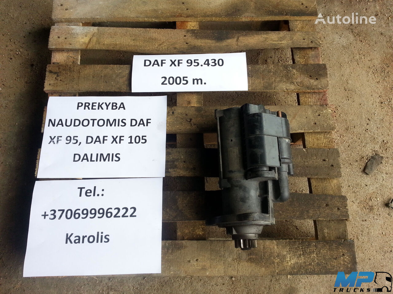 starter for DAF XF/CF 105/95/75/85 trekkvogn