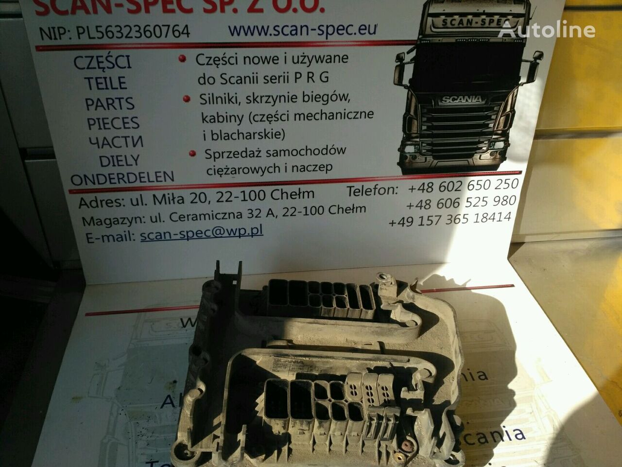 Scania ECU EMS 1893203 styreenhet for Scania P R G T DC16 19 trekkvogn