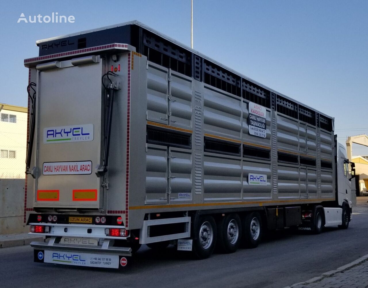 ny Akyel Treyler LVL1 Livestock Semi Trailer  ( double deck ) semitrailer dyretransport