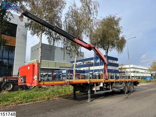 LeciTrailer open laadbak Fassi, Remote semitrailer flatbed