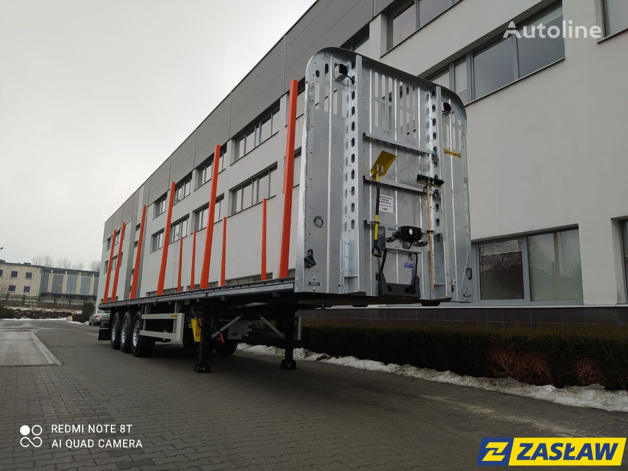 ny ZASLAW TRAILIS 651.NL.13.PK tømmer semi-trailer