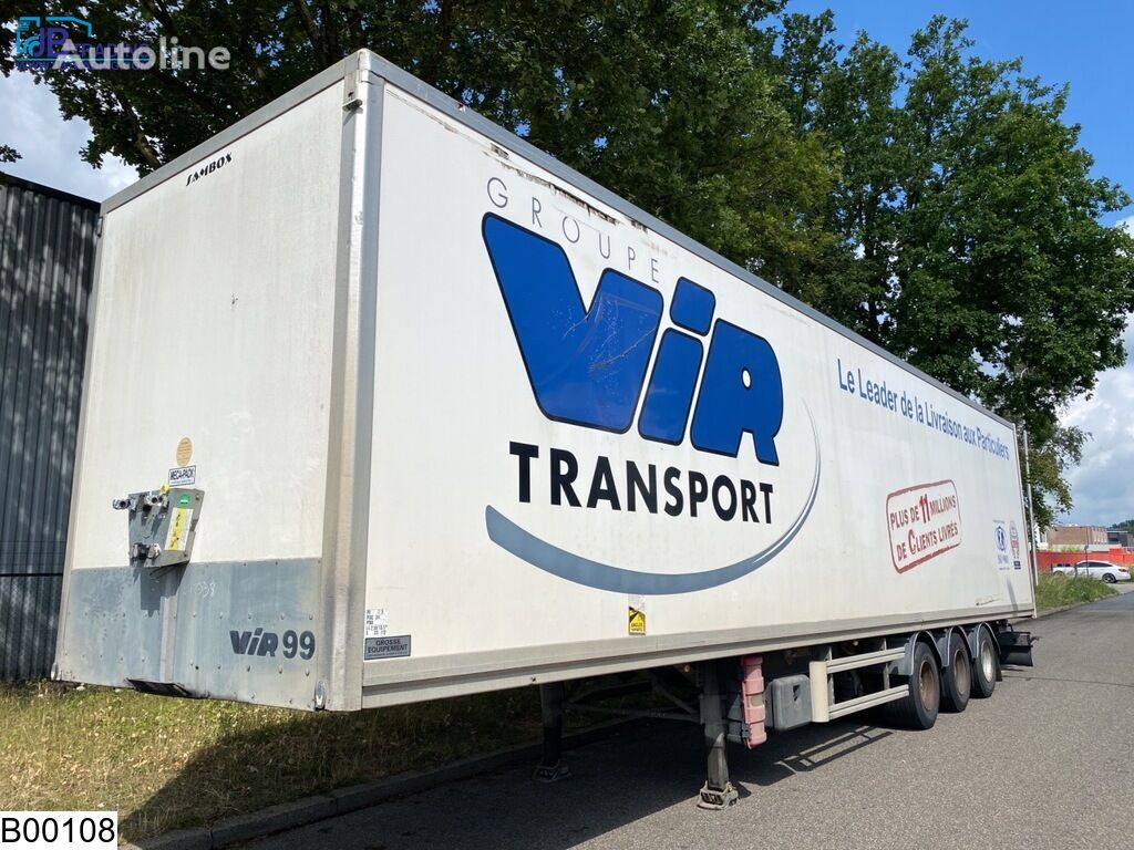 Samro gesloten bak Mega, Jumbo semitrailer varebil