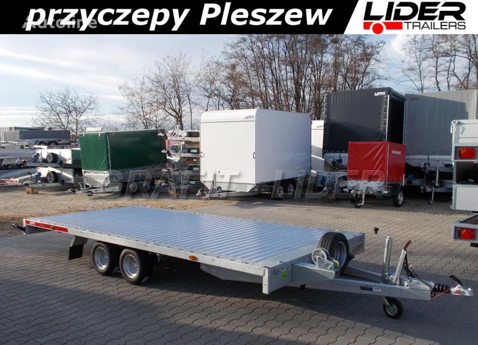 ny Temared TM-188. przyczepa 453x214cm, laweta płaska Carplatform 4521, pod tilhenger plattform