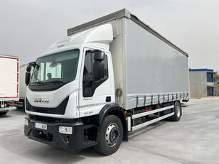 IVECO ML180E25 Eurocargo E6 (Tauliner) tilt lastebil