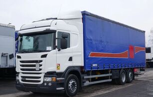 Scania G 320 6X2 / FIRANKA/ STANDARD / AUTOMAT / EURO 6 / OŚ PODNOSZONA tilt lastebil