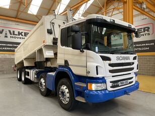 Scania P410 *EURO 6*, 8X4 ALUMINIUM INSULATED TIPPER – 2014 – FN64 XDZ tippbil