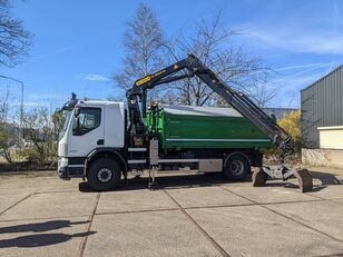 Volvo FE Vrachtwagen met autolaadkraan tippbil