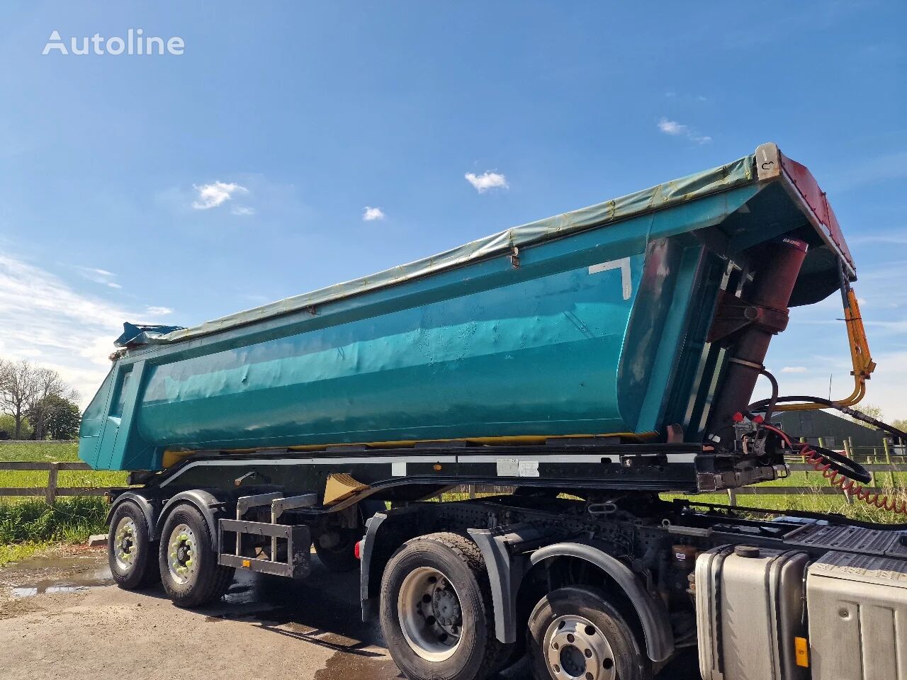 Schwarzmüller HKSE2 Aluminium tipper, 28m2 tippsemitrailer