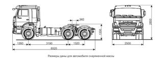 ny KamAZ Седельный тягач КАМАЗ-65116 (6х4) trekkvogn